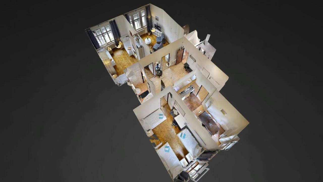 Apartments With 2 Bathrooms- 5 Minutes From Old Town - 102 M2 براغ المظهر الخارجي الصورة